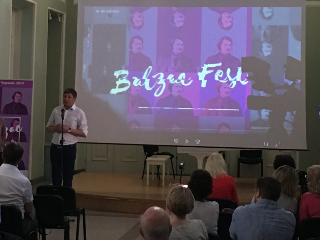 Balzac Fest presentation